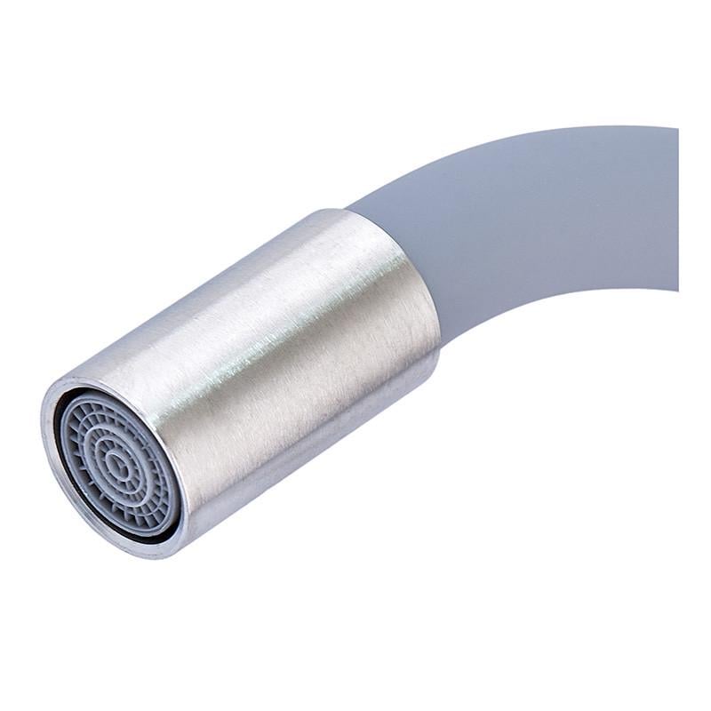 Излив для смесителя Champion Reflector гибкий из нержавеющей стали SUS304 Серый (CH0342) - фото 2 Излив для смесителя Champion Reflector гибкий из нержавеющей стали SUS304 Серый (CH0342) - фото 2