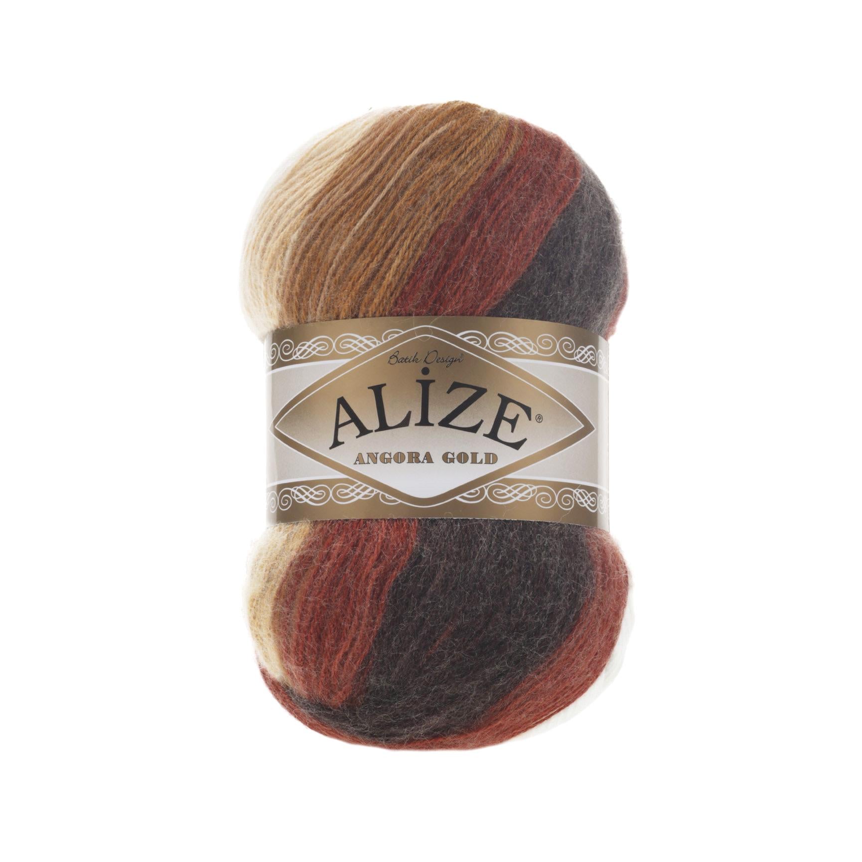 Пряжа Alize Angora Gold Batik 2626 (6336)