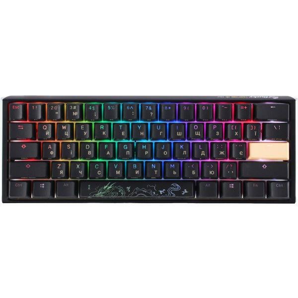 Клавиатура Ducky One 3 Mini Cherry MX Brown RGB UA USB Black (DKON2161ST-BUAPXCLAWSC1)