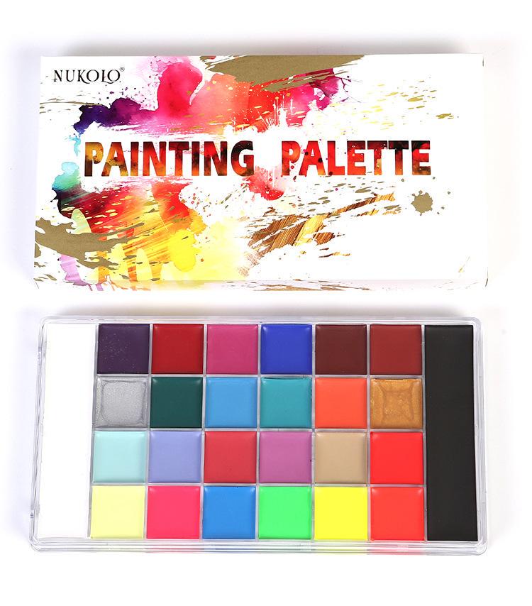 Фарби для обличчя та тіла Nukolo для вечірок 26 кольорів