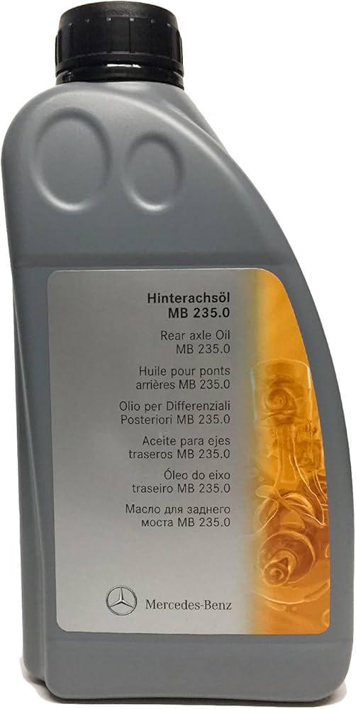 Трансмиссионное масло MB 235.0 Genuine Rear Axle Oil 1 л (A000989030411) Трансмиссионное масло MB 235.0 Genuine Rear Axle Oil 1 л (A000989030411)