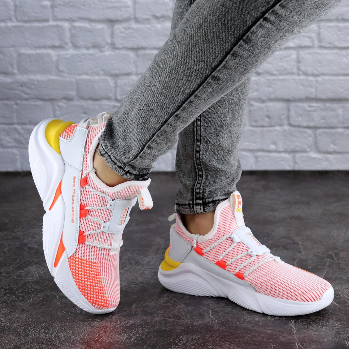 Кроссовки женские Fashion р. 36 23 см Розовый (1880)