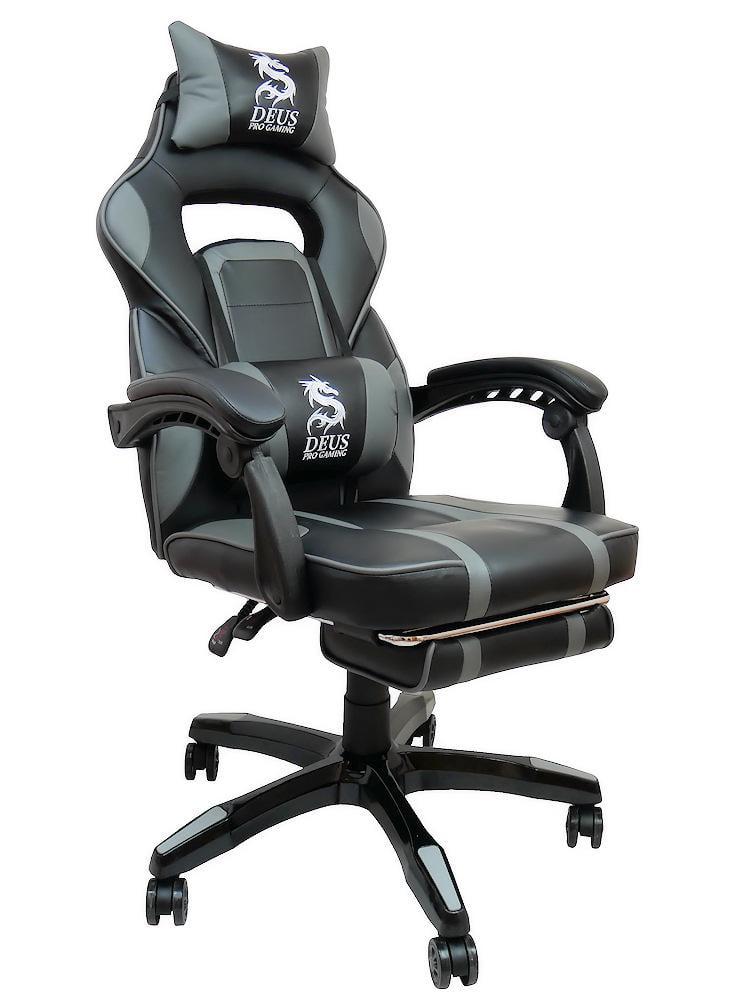 Кресло компьютерное DEUS Large Черный/Серый (10195106) - фото 3 Кресло компьютерное DEUS Large Черный/Серый (10195106) - фото 3