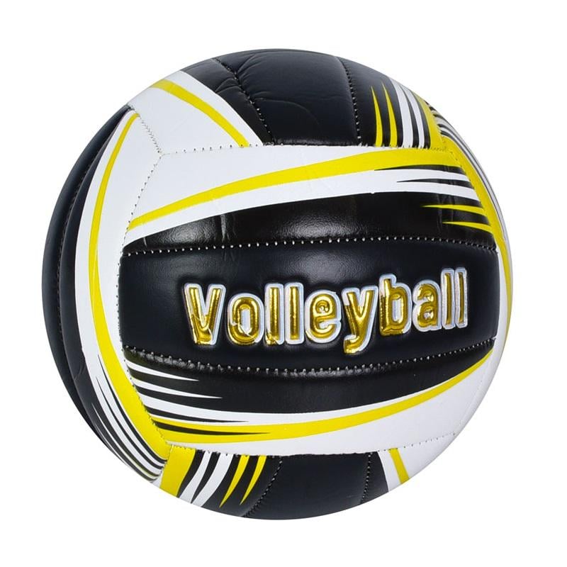 Волейбольний м'яч MS 3631 Чорний із жовтим