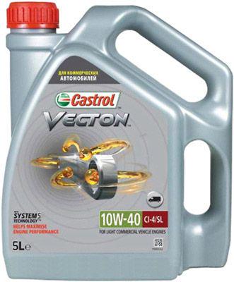 Моторное масло Castrol Vecton 10W-40 LS 5 л