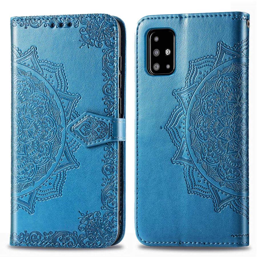 Шкіряний чохол (книжка) Art Case з візитниці для Samsung Galaxy A51