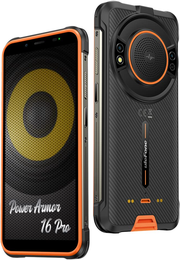 Смартфон UleFone Global Power Armor 16 Pro 4/64 Gb Orange (1706504561) - фото 6