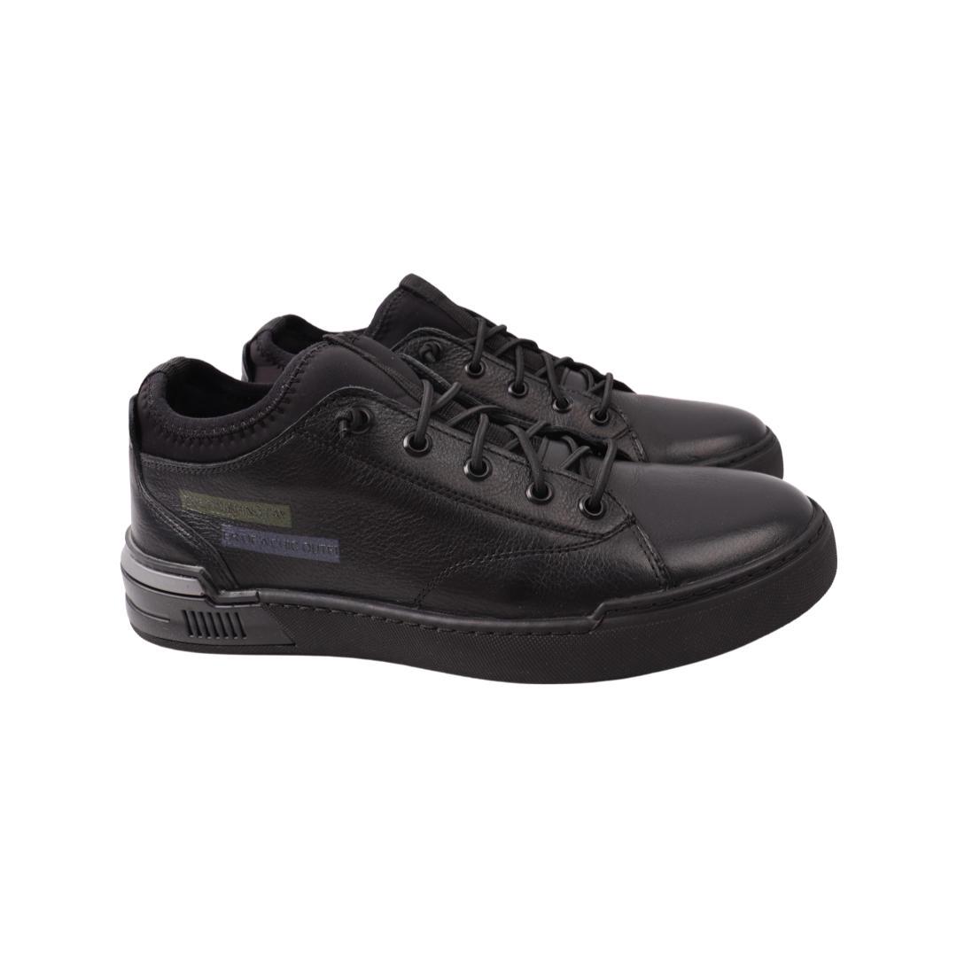 Кеды мужские Rondo из кожи р. р. 43 Черный (35-21DTC)