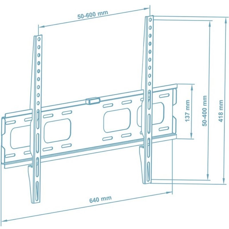 Крепление для телевизора Walfix M-17B настенное 32-65" (tf1302) - фото 6