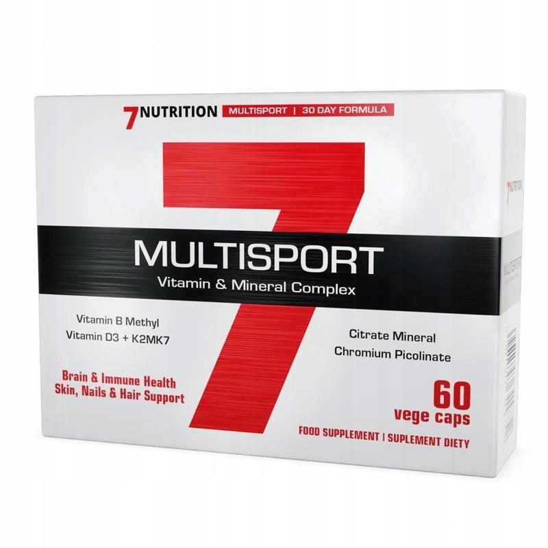 Комплекс вітамінно-мінеральний 7 Nutrition Multisport Vitamin & Mineral Complex 60 капс.