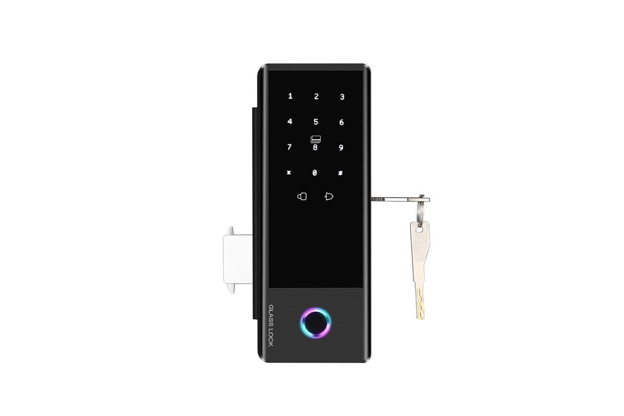 Замок біометричний розумний на скляні двері SEVEN LOCK SL-7776BF Black (2208242363) - фото 4 Замок біометричний розумний на скляні двері SEVEN LOCK SL-7776BF Black (2208242363) - фото 4