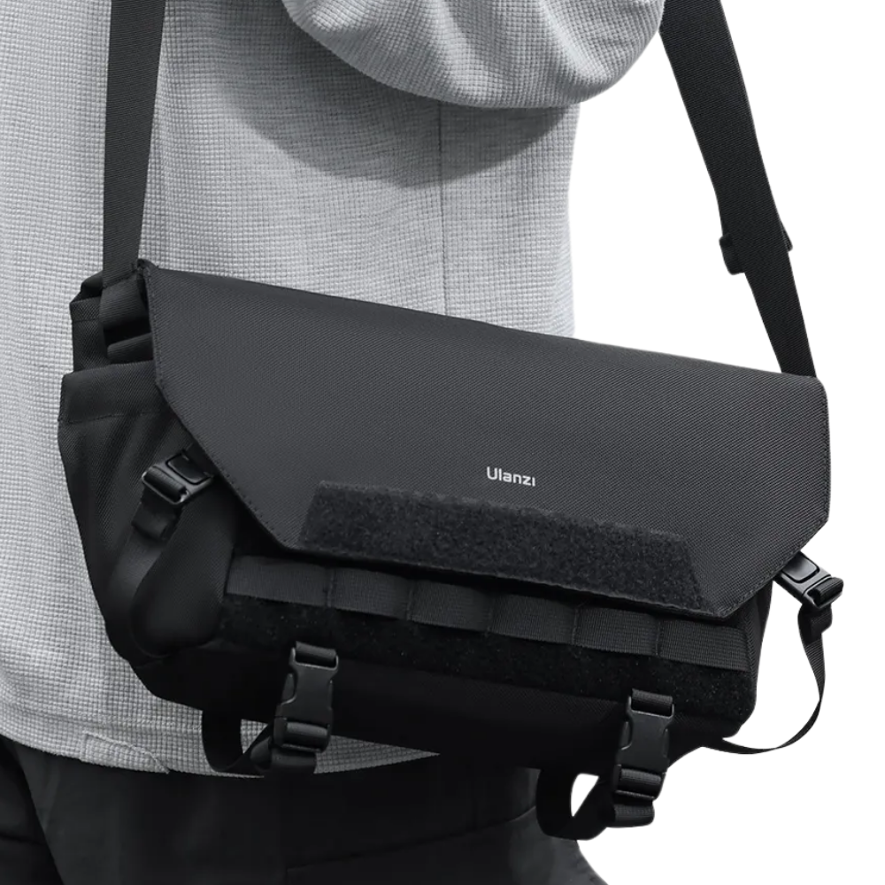 Сумка мужская для фототехники Ulanzi через плечо с креплением под штатив 9 л Черный (BC08)