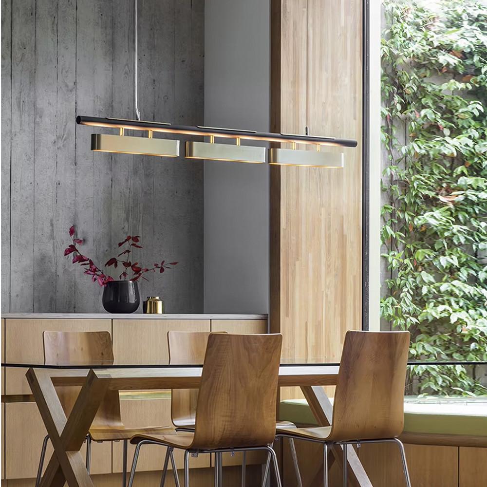 Світильник подовжений на 3 латунні модулі 140 см (NO6-1400) - фото 6 Світильник подовжений на 3 латунні модулі 140 см (NO6-1400) - фото 6