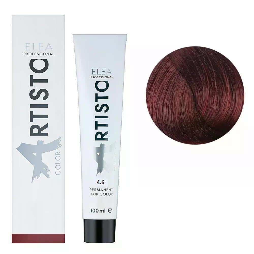 Крем-краска для волос Elea Professional Artisto Color 4.6 Красный шатен 100 мл