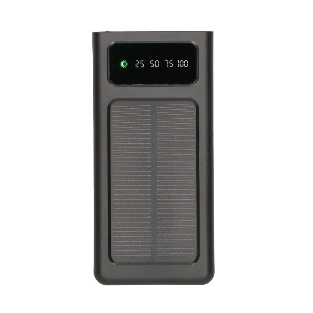 Повербанк Solar Charger із сонячною панеллю та LED лампою USB 20000 mAh (20383782)