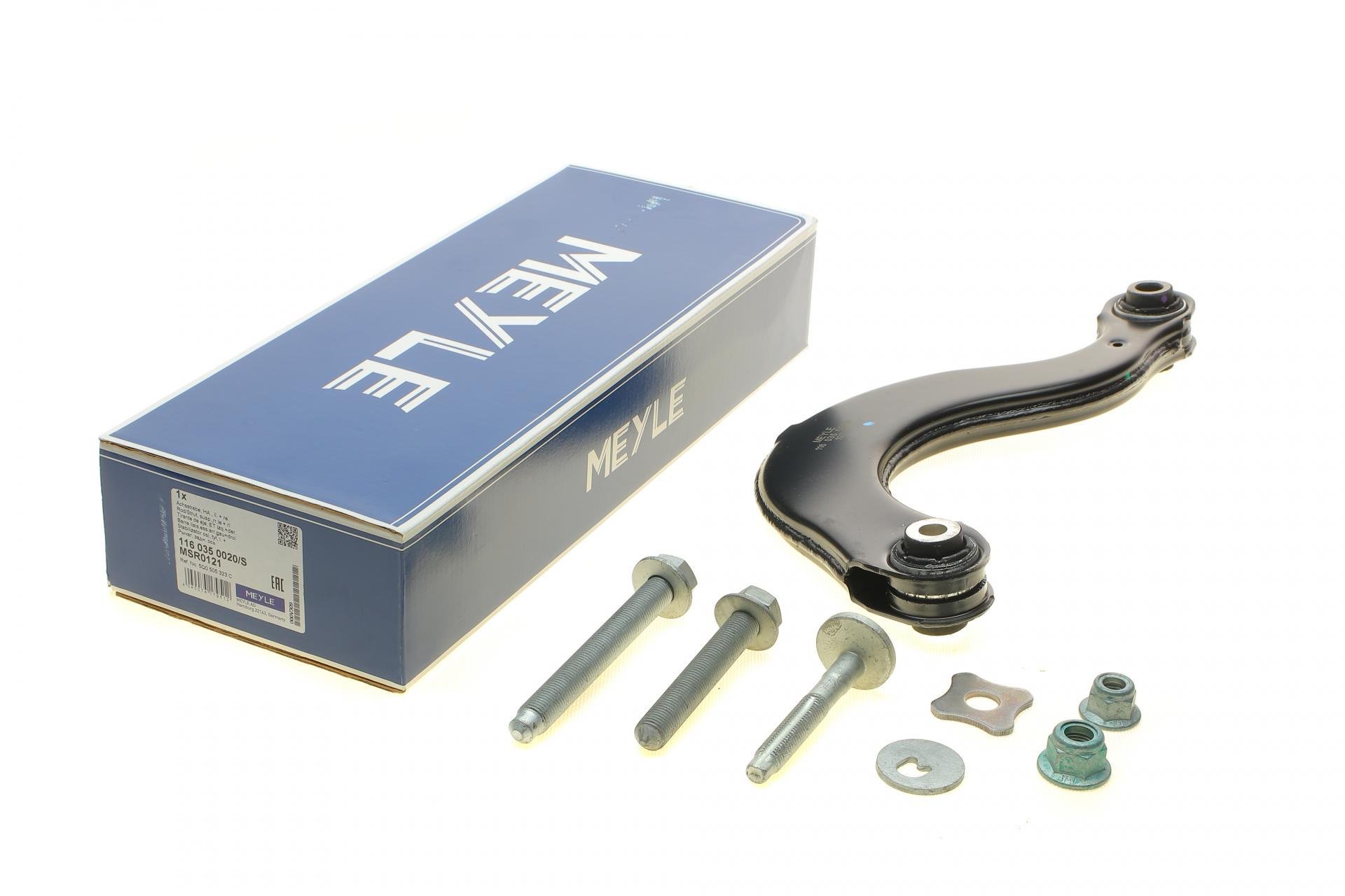 Рычаг подвески Meyle задний/сверху Audi A3/Seat/Skoda Octavia/SuperB/VW Golf/Passat/Touran/Tiguan 03- (116 035 0020/S)