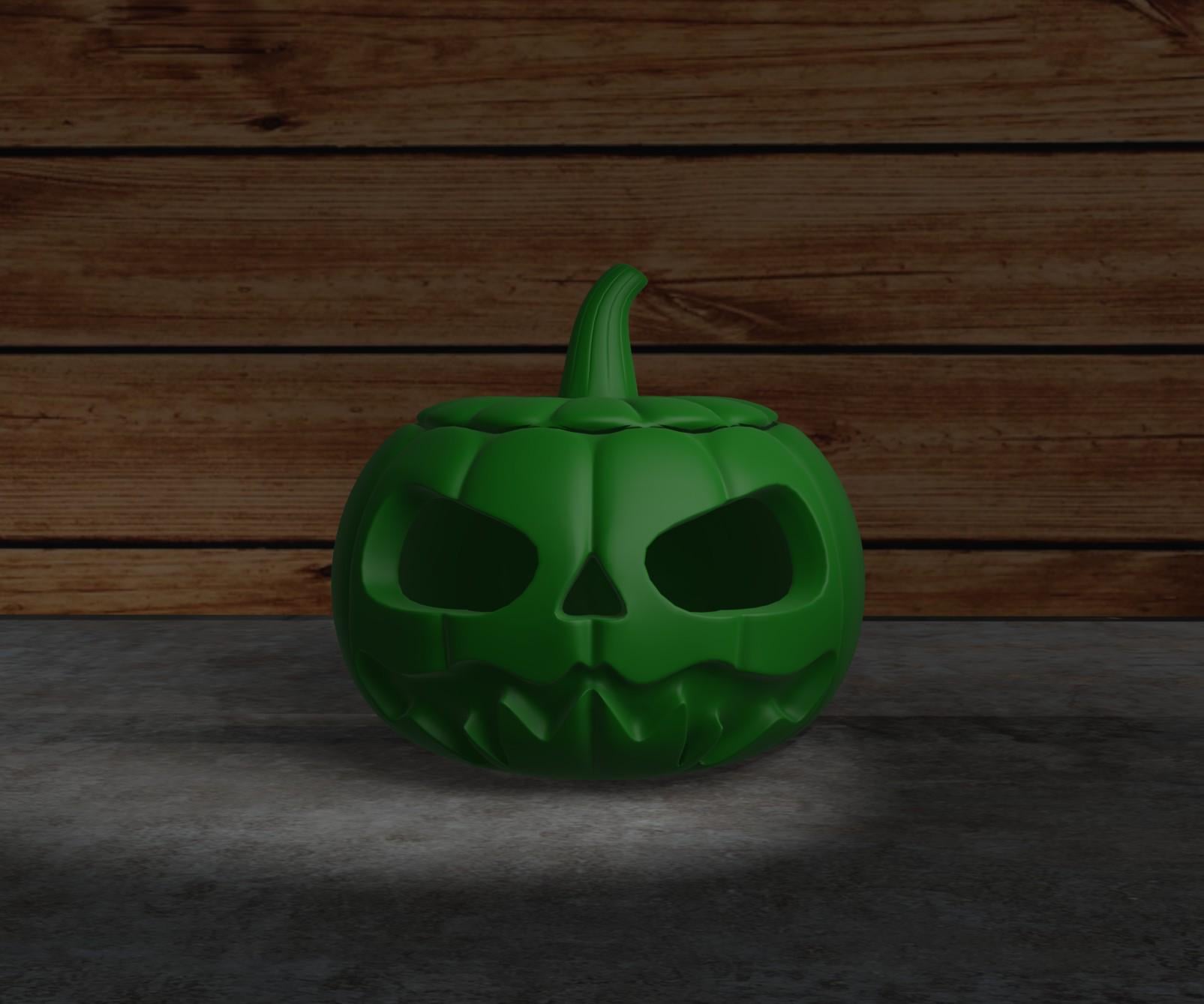 Декор на Хэллоуин тыква к хэллоувину с крышкой (12010010207)