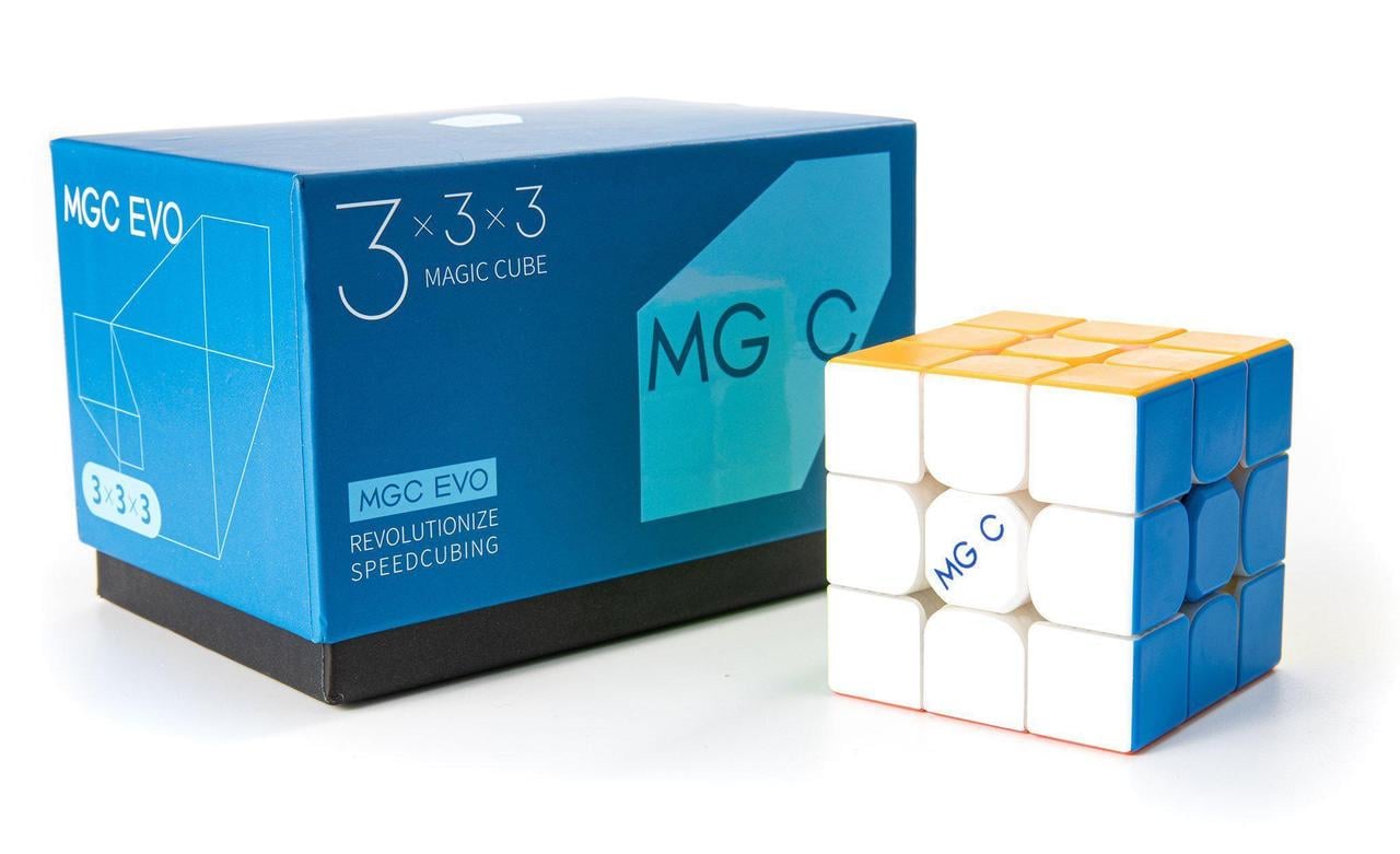 Головоломка кубик YJ MGC Evo 3x3 stickerless магнітний (136880) - фото 1