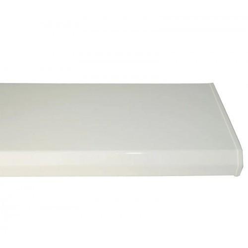 Підвіконня Danke Aliant ПВХ 100 мм Білий глянцевий (2682299922) - фото 2
