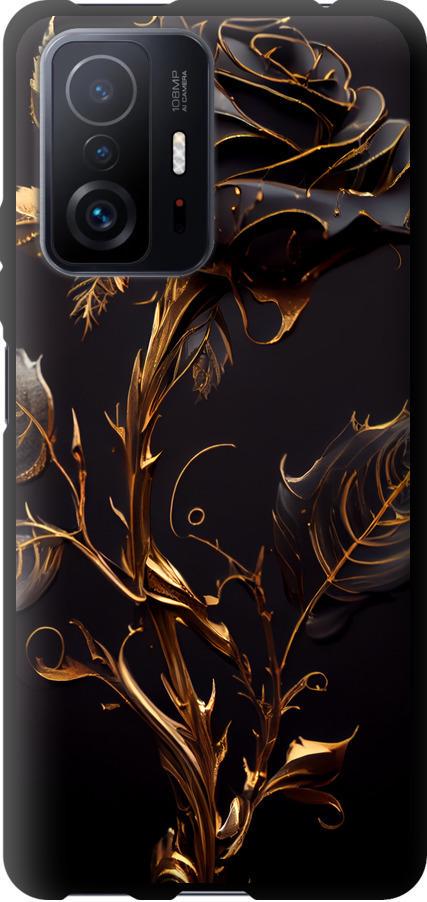 Чехол на Xiaomi 11T Pro Роза 3 (5552b-2552-42517)