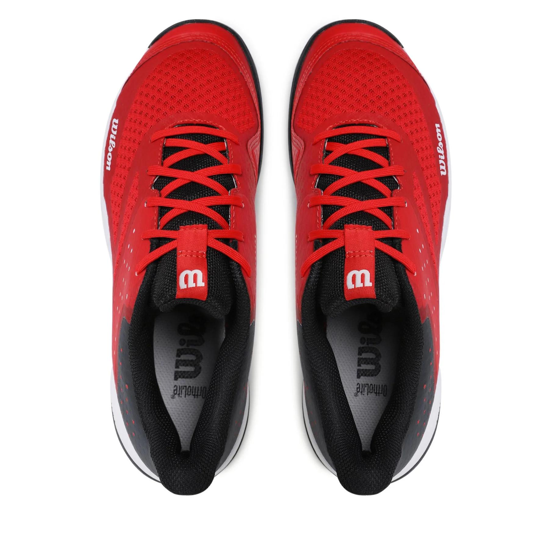 Кроссовки мужские для тенниса Wilson KAOS STROKE 2.0 р. 40 Красный (WRS329760 40) - фото 3 Кроссовки мужские для тенниса Wilson KAOS STROKE 2.0 р. 40 Красный (WRS329760 40) - фото 3