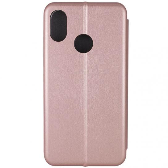 Кожаный чехол (книжка) Classy для Xiaomi Redmi Note 7 / Note 7 Pro / Note 7s Rose Gold - фото 3