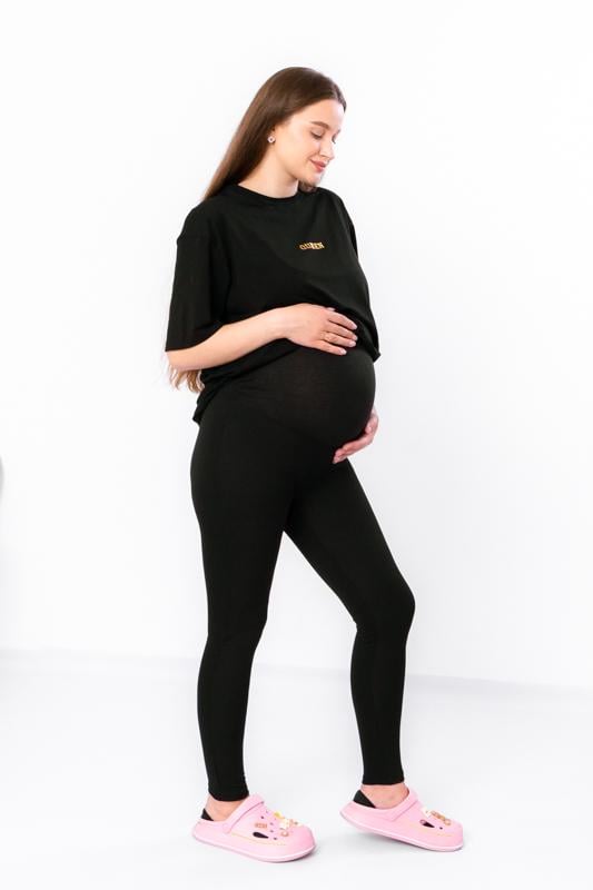 Лосини для вагітних L Чорний (15055-v8)