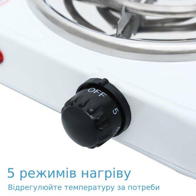 Плита електрична спіральна Hot Plate JX-2020B 2000W (9330325) - фото 2