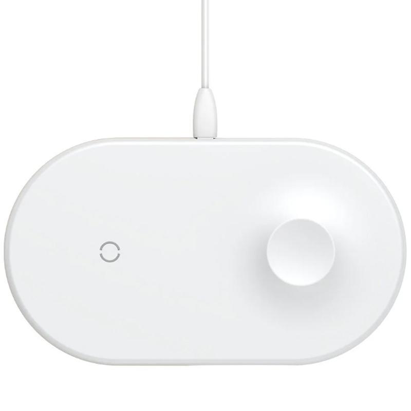 Зарядка бездротова Baseus Wireless Charger White