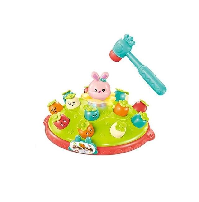 Стучалка игрушечная Yukok подсветка/песенка на английском/молоточек Multicolor (159994)