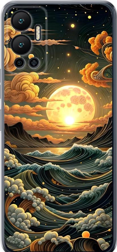 Чехол на Infinix Hot 12 Арт волны (6332u-2864-42517)