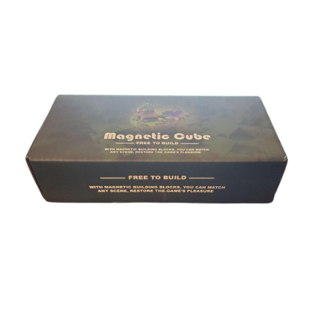 Конструктор магнітний майнкрафт Magnetic Cube сакура біля озера 224 дет. (10366) - фото 2