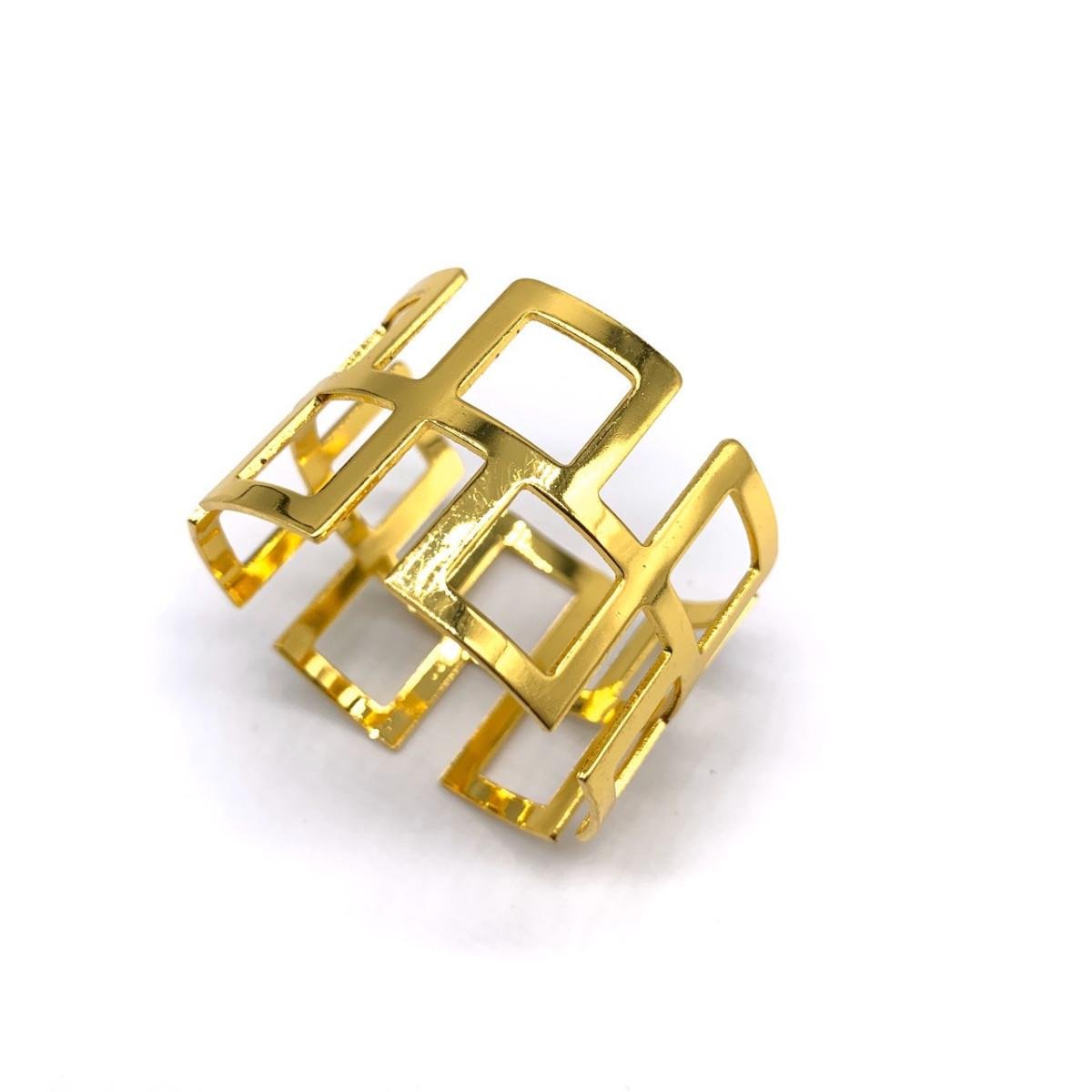 Кольцо для салфеток Квадраты 6895 (4361062)