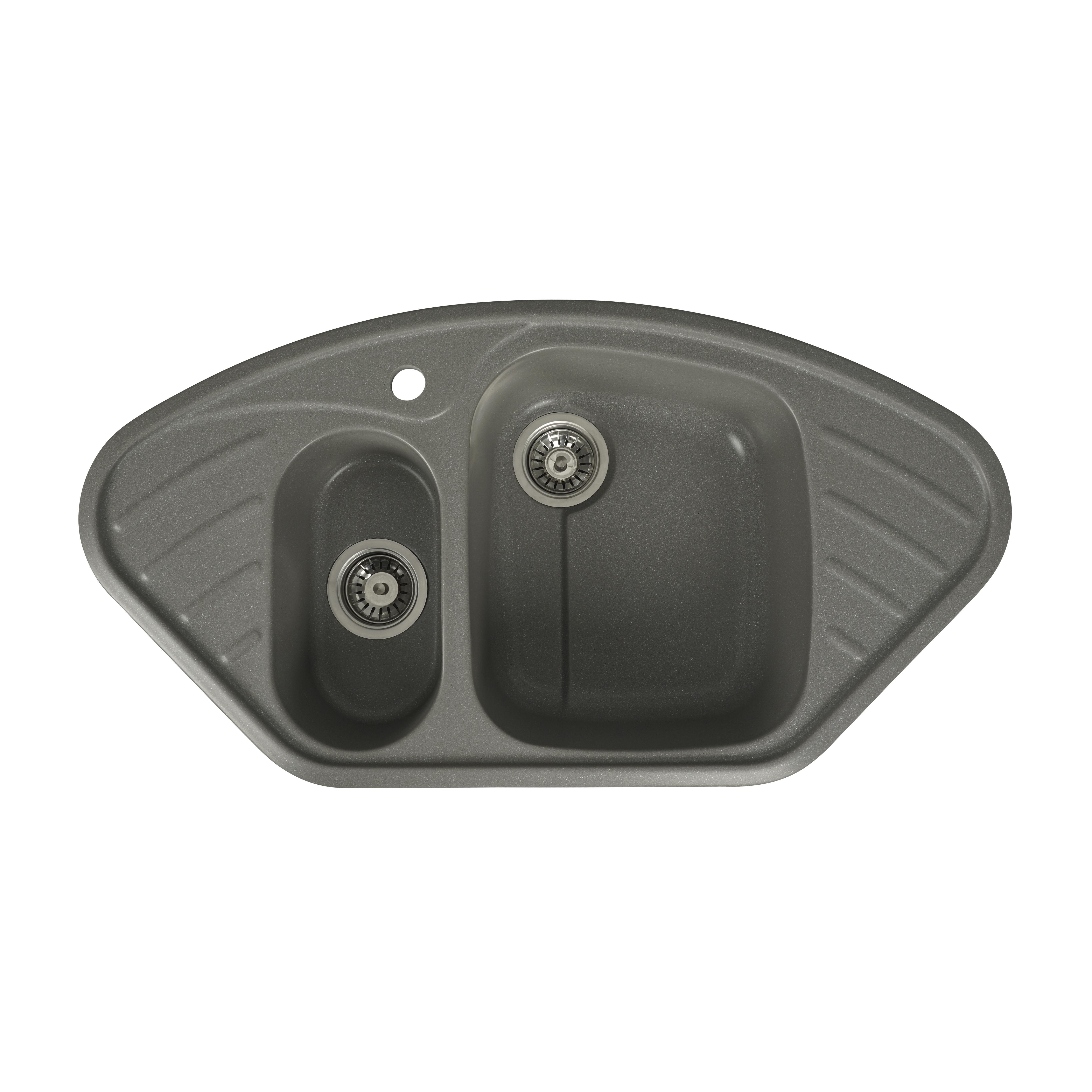 Мойка для кухни Platinum 9250UW Largo гранит глянец Серый муссон Мойка для кухни Platinum 9250UW Largo гранит глянец Серый муссон