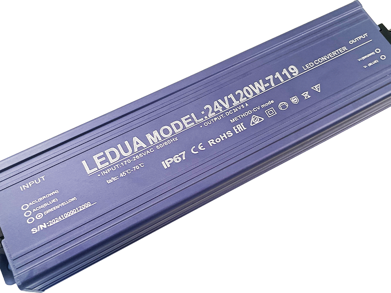 Блок питания LEDUA 120W IP67 24V (9471) - фото 3 Блок питания LEDUA 120W IP67 24V (9471) - фото 3