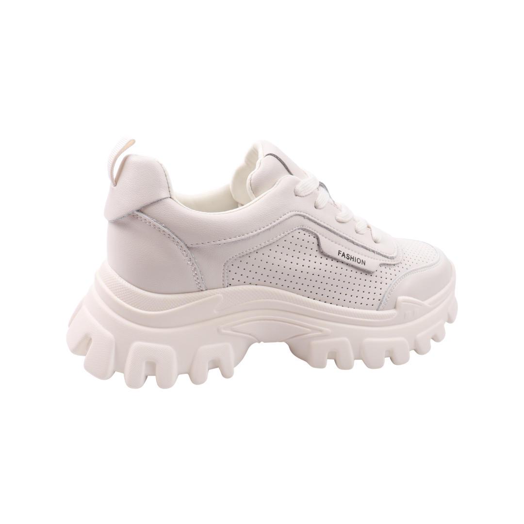 Кросівки жіночі Farinni зі шкіри р. 37 Молочний (255-22LK) - фото 4 Кросівки жіночі Farinni зі шкіри р. 37 Молочний (255-22LK) - фото 4