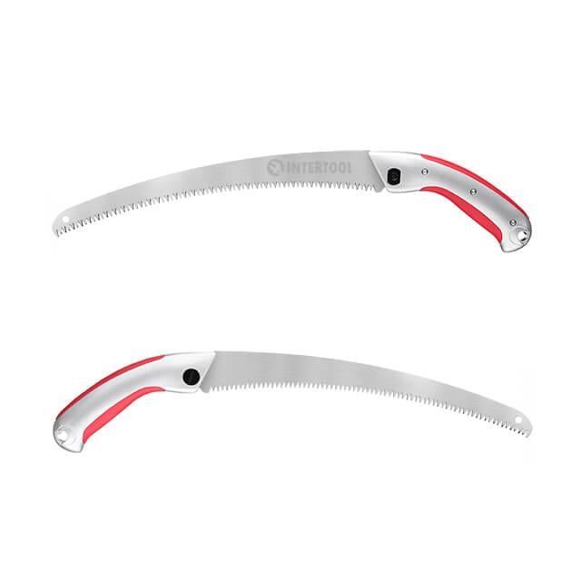 Ножовка садовая изогнутая с металлической ручкой 330 мм Ножовка садовая изогнутая с металлической ручкой 330 мм