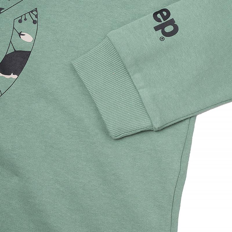 Худи женское JEEP HOODED CROPPED SWEATSHIRT STAR Botanical Print XL Хаки (O102607-E854 XL) - фото 4 Худи женское JEEP HOODED CROPPED SWEATSHIRT STAR Botanical Print XL Хаки (O102607-E854 XL) - фото 4