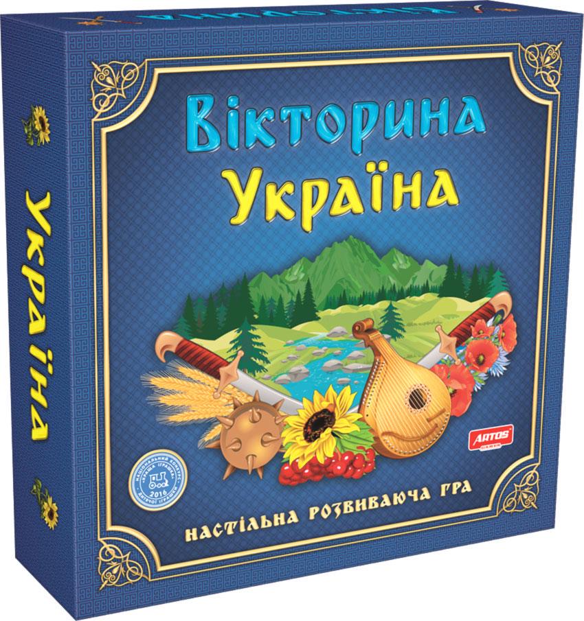 Настільна гра ARTOS GAMES Вікторина Україна (MTT-58478)