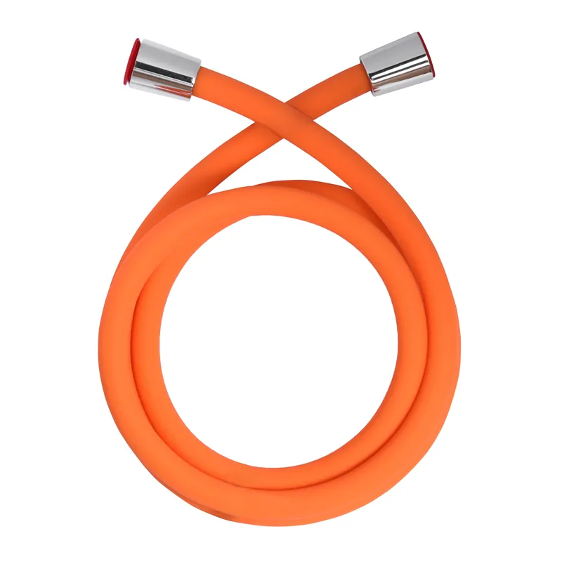 Шланг для душа Zerix F12 силиконовый 150 см Orange (ZX3000)