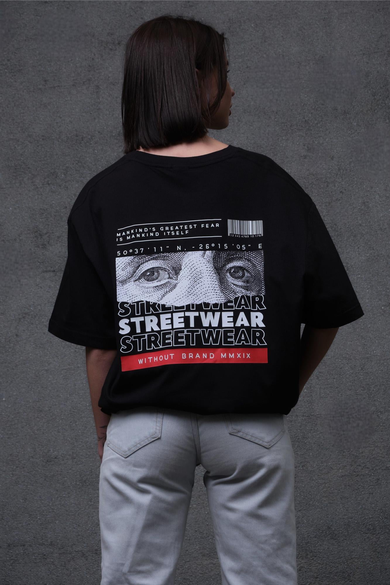 Футболка женская Without Streetwear с принтом оверсайз S/M Black (S8049275) Футболка женская Without Streetwear с принтом оверсайз S/M Black (S8049275)