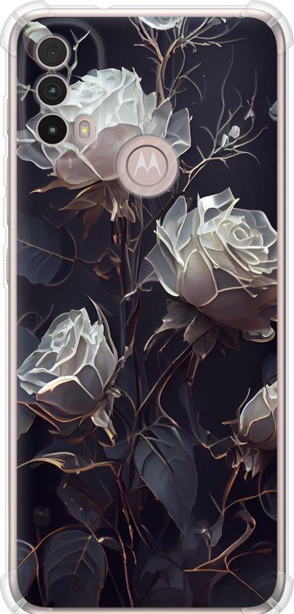 Чехол на Motorola E40 Розы 2 (5550sp-2660-42517)