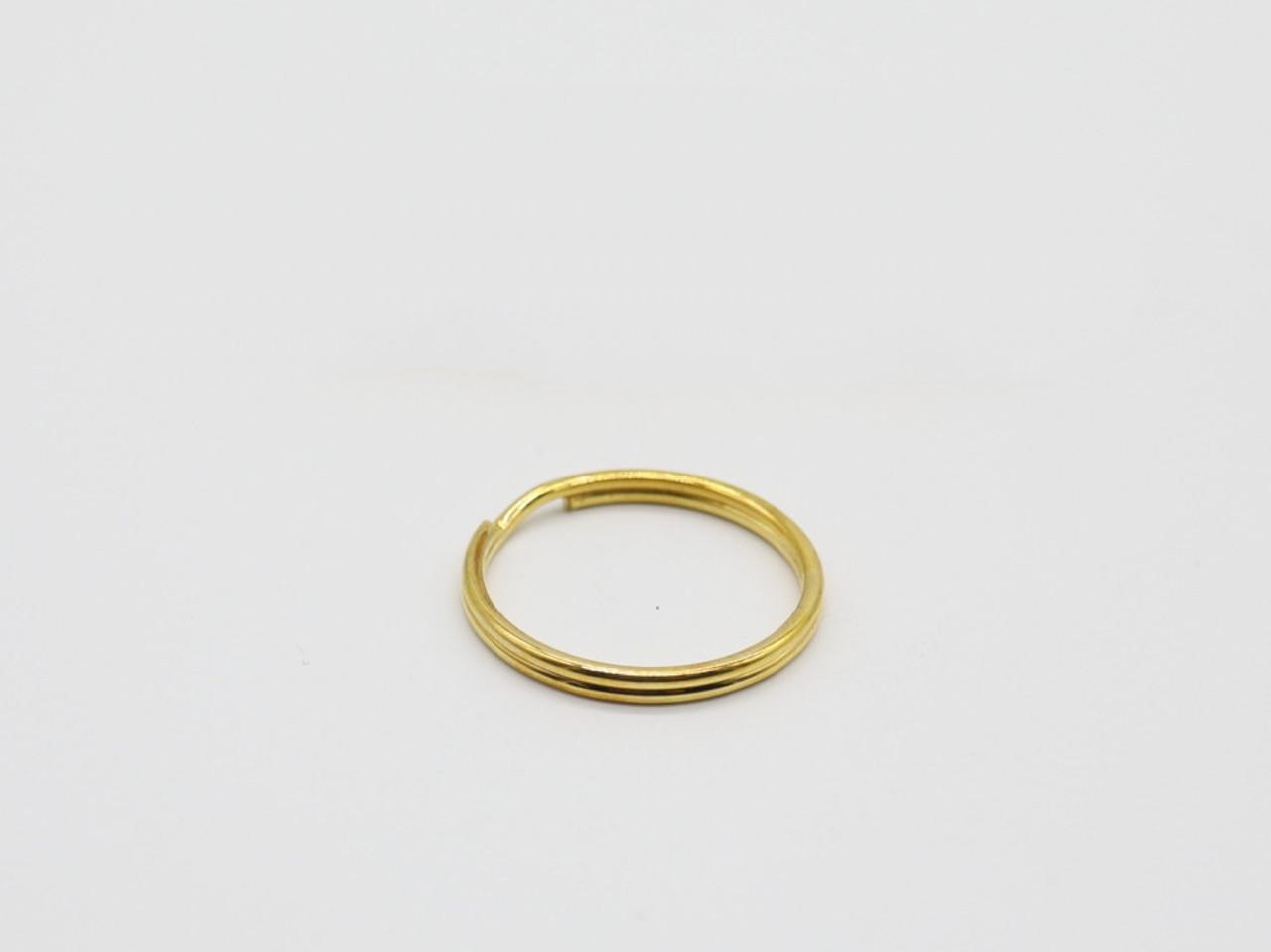 Кольцо для ключей 28 мм Золотой (88968562)