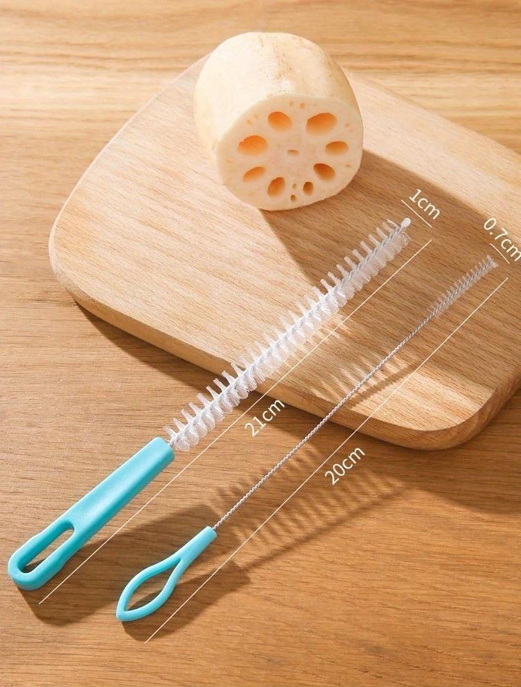 Набор ершиков кухонных для мытья бутылочек 2 шт. Голубой (2610823785) - фото 6 Набор ершиков кухонных для мытья бутылочек 2 шт. Голубой (2610823785) - фото 6