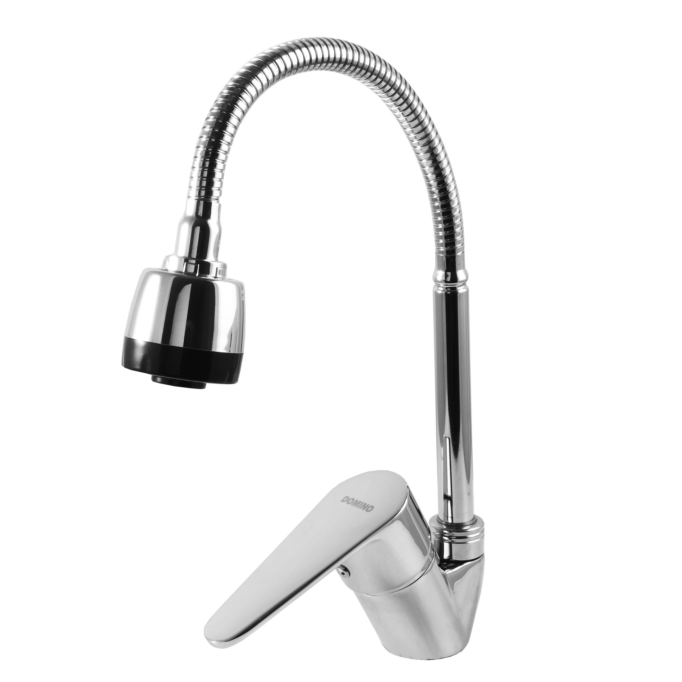 Смеситель для кухни DOMINO TORINO DTO-203SM 000021419 с гибким изливом Хром (108255)