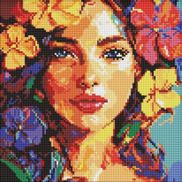 Алмазная мозаика Ideyka Тропическая мечта 30x30 см (Id-AMO8264)