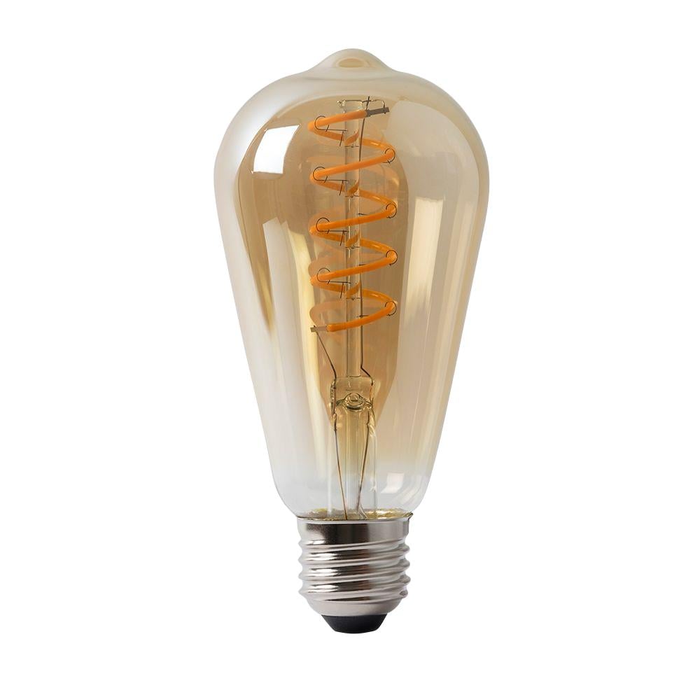 Лампа світлодіодна Horoz Electric Filament RUSTIC VINTAGE S-6 6W E27 (26453-1) - фото 1