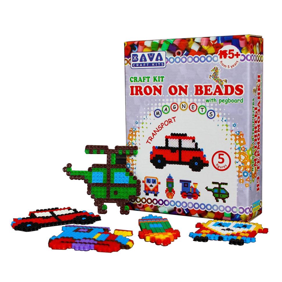 Набір для творчості Умняшка Магніти з термомозаїки без планшета Транспорт (TM-019) - фото 3 Набір для творчості Умняшка Магніти з термомозаїки без планшета Транспорт (TM-019) - фото 3