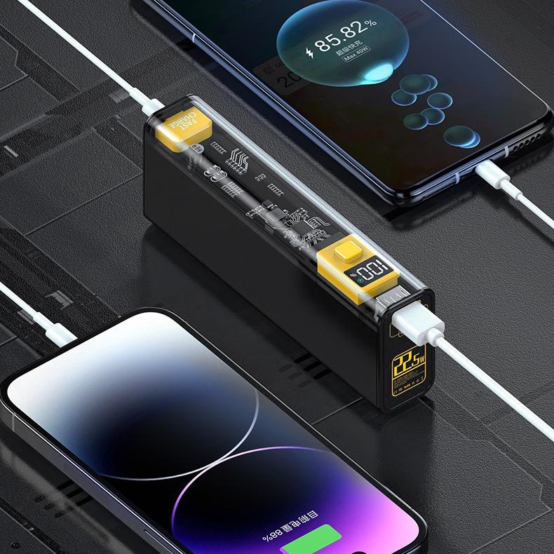 Повербанк Cyberpunk 20000 mAh 22,5 Вт USB Type-C (51c937a8) - фото 7