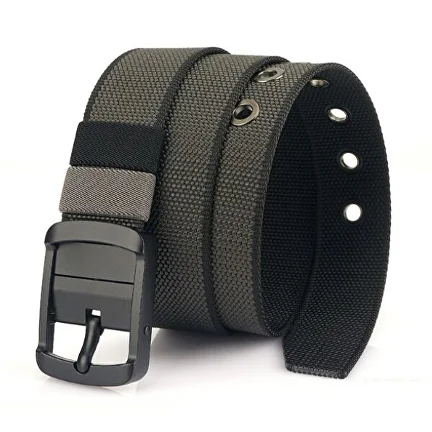 Ремень двусторонний 120 см Черный/Серый (AN00235-1) - фото 2 Ремень двусторонний 120 см Черный/Серый (AN00235-1) - фото 2